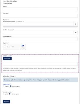 Registration Address Validation22